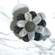 Double Daisy Brooch