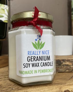 Geranium Jar Candle