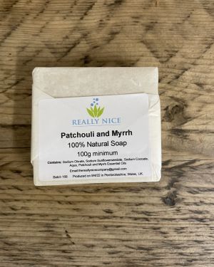 Patchouli & Myrrh Soap