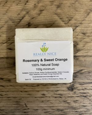 Rosemary & Sweet Orange Soap