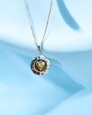 Circular Heart Necklace