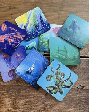 Square Underwater Coasters