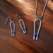 Purple Drop Jewellery