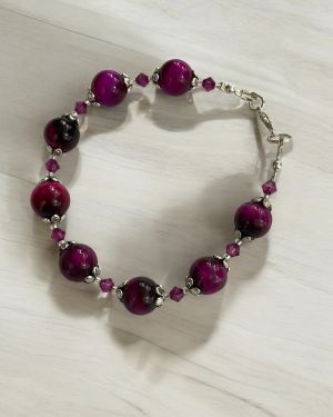 Pink Tiger’s Eye Bracelet