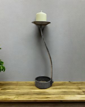 Hand Forged Jacobean Candlestick