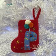 Felt Alphabet Stockings