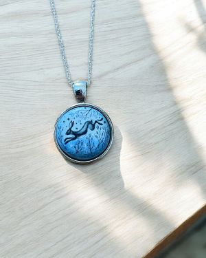 Ceramic Rabbit Necklace