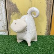 Ceramic Daisy Cat