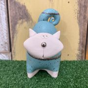 Ceramic Turquoise Cat