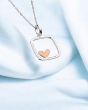 Heart Frame Necklace