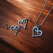 Swirled Heart Jewellery