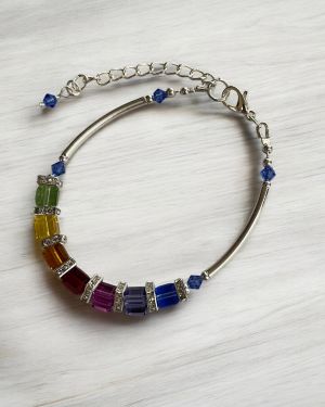 Multicolour Crystal Bracelet