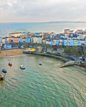 Harbour Beach From Above