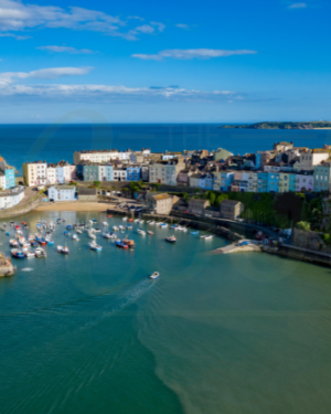 Tenby Harbour Boat