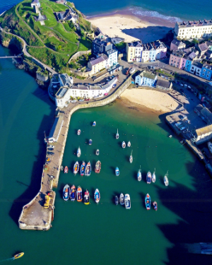 Tenby From Above