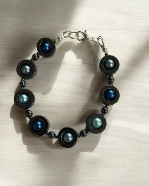 Blue Hematite Bracelet