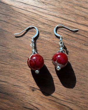 Red Jasper Earrings