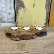 Olivewood Tealight Holder