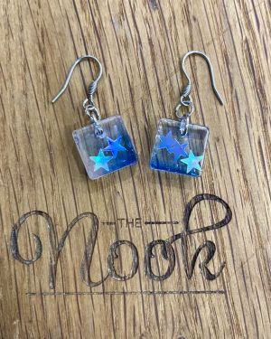 Acrylic Star Earrings