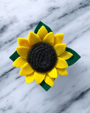 Sunflower Brooch