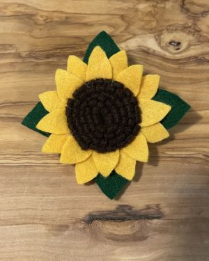 Sunflower Brooch