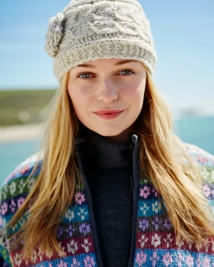 Chamonix Flower Beanie