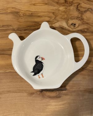 Puffin Tea Bag Dish