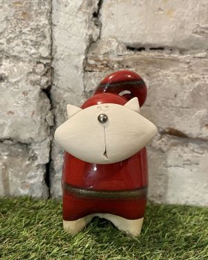 Ceramic Red Cat