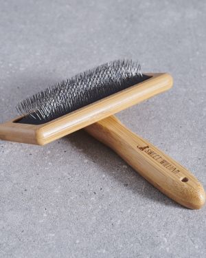 Bamboo Dog Brush