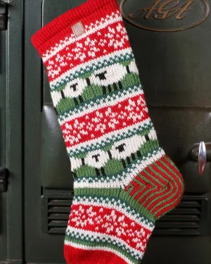 Christmas Sheep Stocking