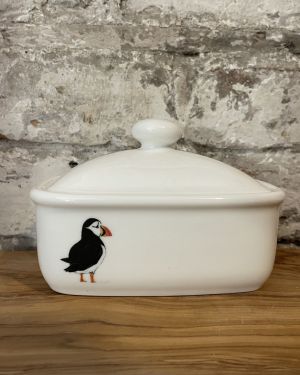 Puffin Butter Dish