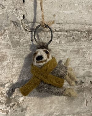 Sloth Keyring