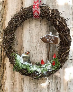 The North Pole Fairy Ring Wreaths