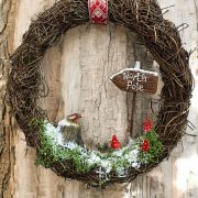 The North Pole Fairy Ring Wreaths