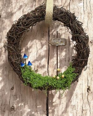 Wild Wood Fairy Ring Wreath