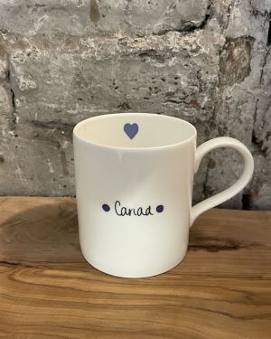 Blue Cariad Mug