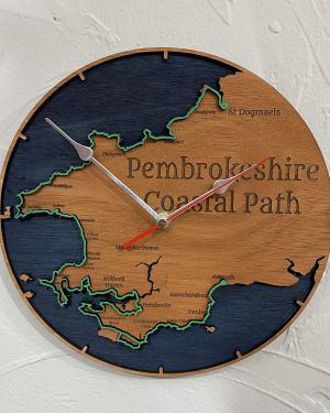 Pembrokeshire Coastal Path Clock