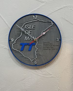 Isle Of Man TT Clock