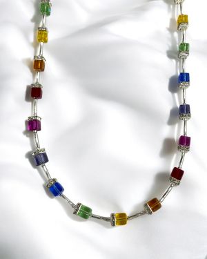 Rainbow Crystal Necklace