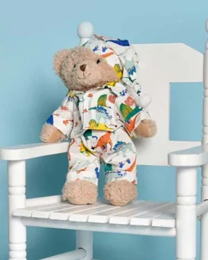 Teddy Bear In Dinosaur Pyjamas